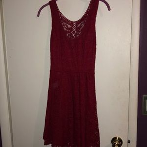 Beautiful red summer dress